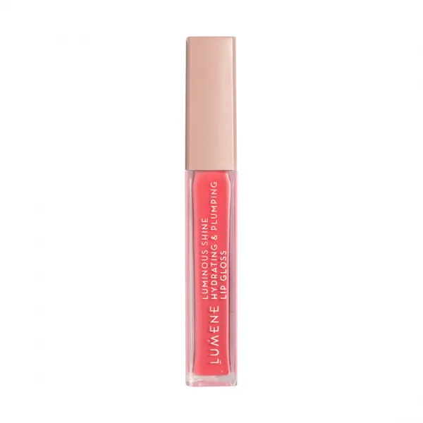 Lumene Luminous Shine Hydrating & Plumping Lip Gloss lesk na rty - 4 Peach Pink 5 ml