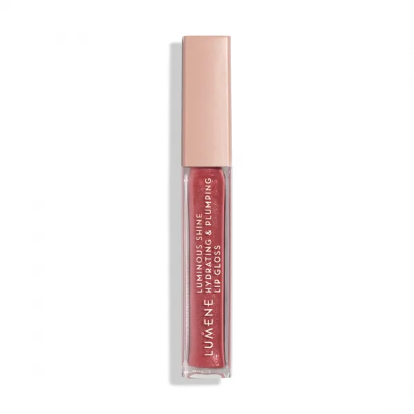 Lumene Luminous Shine Hydrating & Plumping Lip Gloss lesk na rty - 7 Petal Pink 5 ml