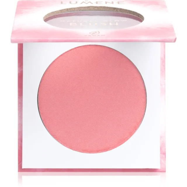 Lumene Natural Glow pudrová tvářenka odstín 2 Berry Glow 4 g