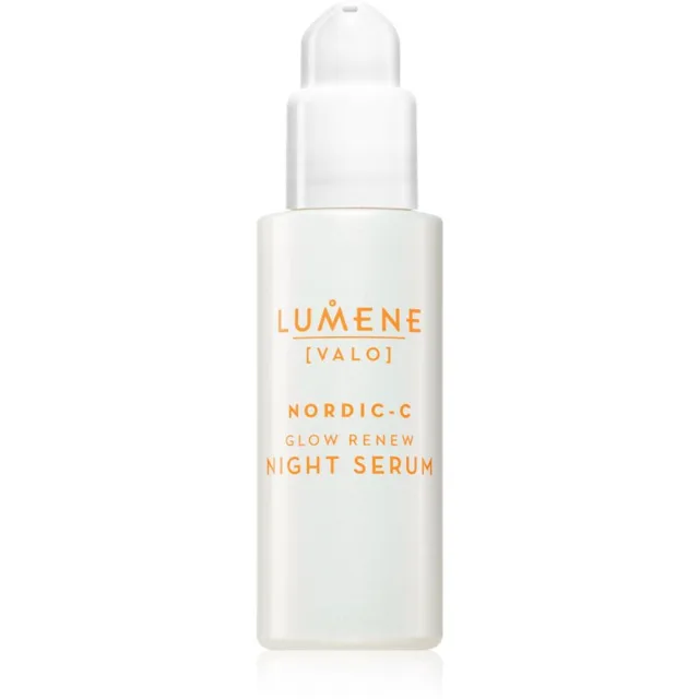 Lumene Nordic-C [VALO] Glow Renew noční sérum pro rozjasnění a vyhlazení pleti 30 ml