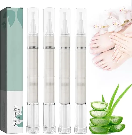 Lunoon Nail Care Pen – sada péče o nehty (4× 4 ml + pilník)