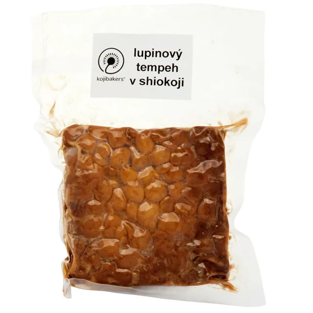 Lupinový tempeh ve shiokoji 200 g  fermentovaný rostlinný protein
