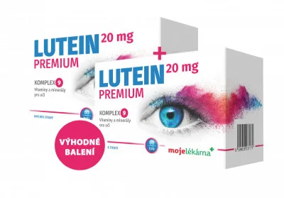 Lutein Premium 20mg tob.60+60 Moje lékárna