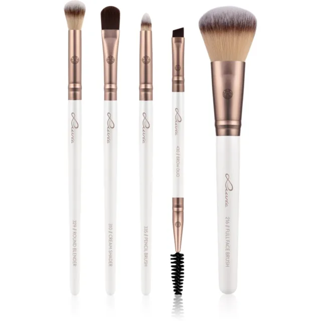 Luvia Cosmetics Daily Selection sada štětců s pouzdrem Prime Vegan