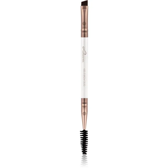 Luvia Cosmetics Elegance Brow Duo oboustranný štětec na obočí 430 1 ks