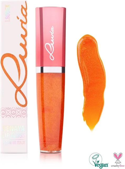 Luvia Cosmetics Luvia - lesk na rty SENAYA - Selfish Orange L800GX 10ml