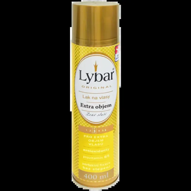 Lybar Lak na vlasy Extra Volume 400 ml