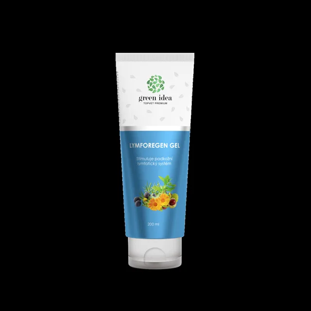 Lymforegen masážní gel v tubě 200 ml - Green idea