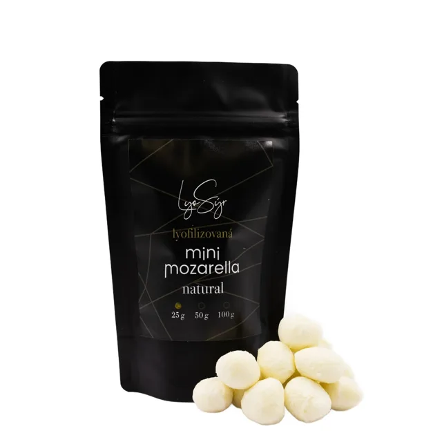 Lyopotraviny Lyofilizovaná mozzarella - natural, 50 g