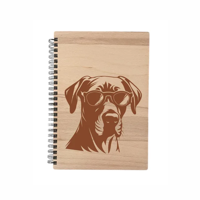 MA-NU Notýsek A5 brýle - linkovaný papír Ridgeback