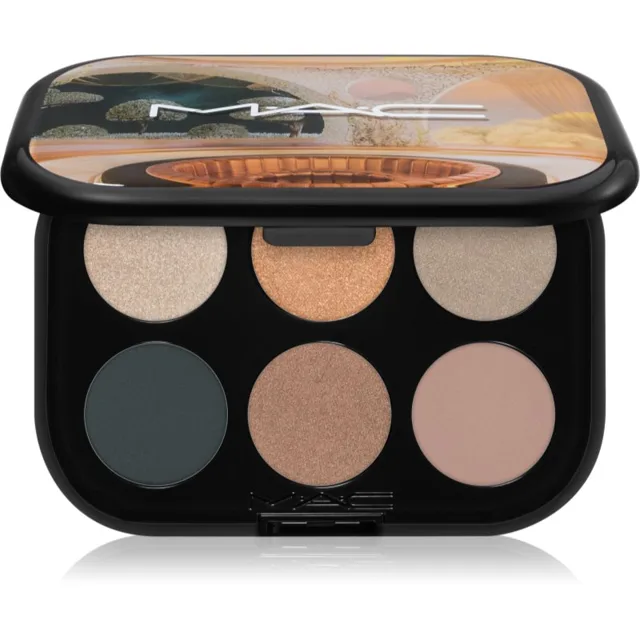 MAC Cosmetics Connect In Colour Eye Shadow Palette 6 shades paletka očních stínů odstín Bronze Influence 6.25 g