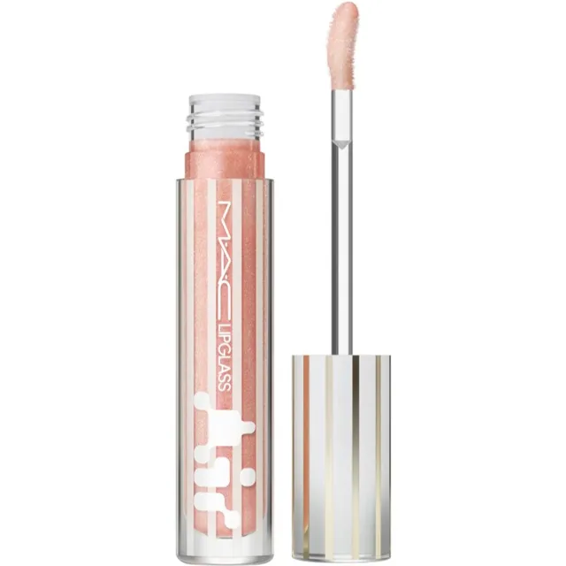MAC Cosmetics Holiday Lipglass Air lesk na rty odstín Snowkissed 5 ml