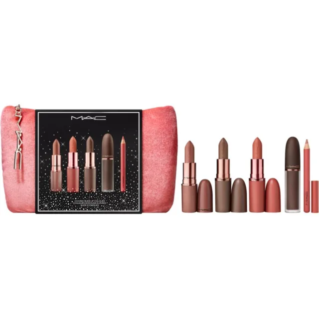 MAC Cosmetics Holiday MAC Celebrity Nude Lip Vault dárková sada na rty