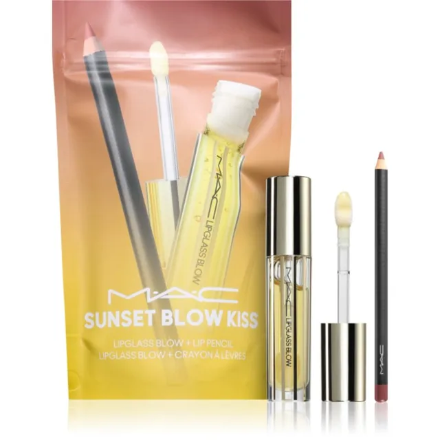 MAC Cosmetics Kits Sunset Blow Kiss Lip Combo dárková sada na rty
