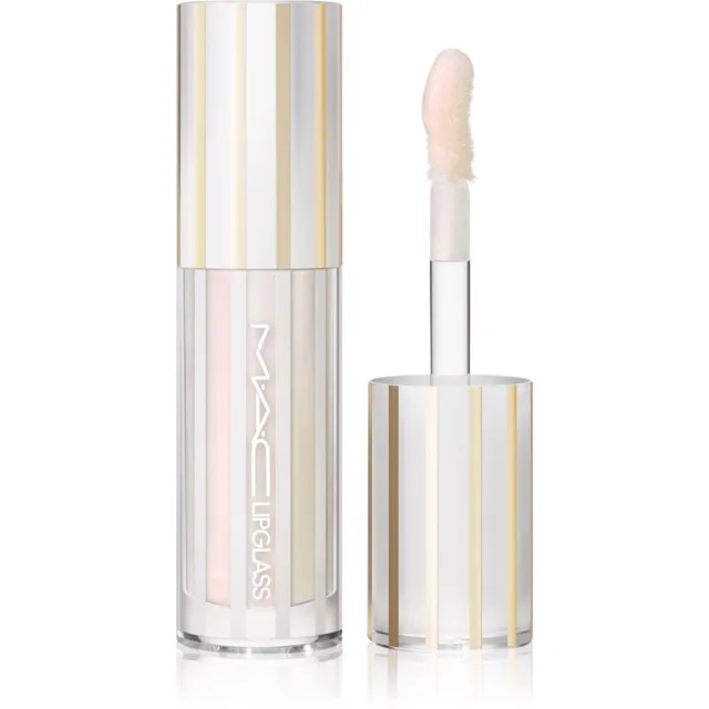 MAC Cosmetics Lipglass Air Mini hydratační lesk na rty odstín Frosting 2.6 ml