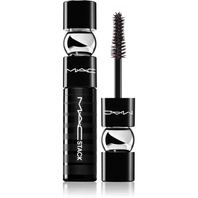 MAC Cosmetics MACStack Mascara Superstack Mega Brush Mini objemová a prodlužující řasenka mini odstín Black 8 ml