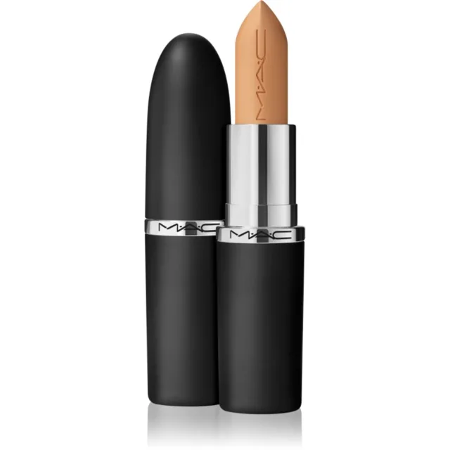 MAC Cosmetics MACximal Sleek Satin Lipstick krémová hydratační rtěnka odstín Peachstock 3.5 g