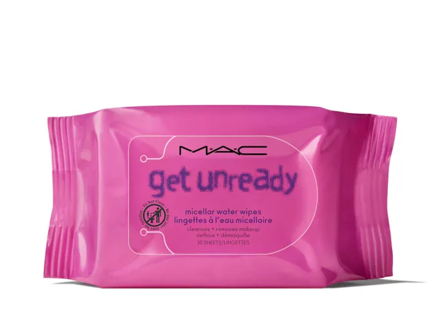 MAC Cosmetics Micelární ubrousky Get Unready Micellar Water Wipes 30 ks