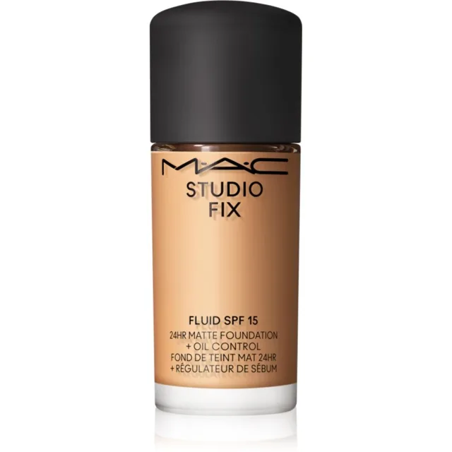 MAC Cosmetics Mini Studio Fix Fluid SPF 15 24HR Matte Foundation + Oil Control matující make-up SPF 15 odstín NC30 15 ml
