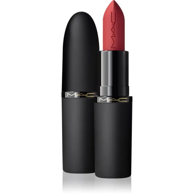 MAC Cosmetics Powder Kiss Hazy Matte matná rtěnka odstín Dubonnet Buzz 3.5 g