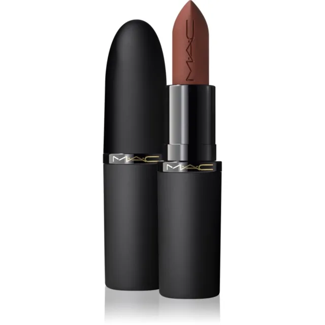 MAC Cosmetics Powder Kiss Hazy Matte matná rtěnka odstín Turn To The Left 3.5 g