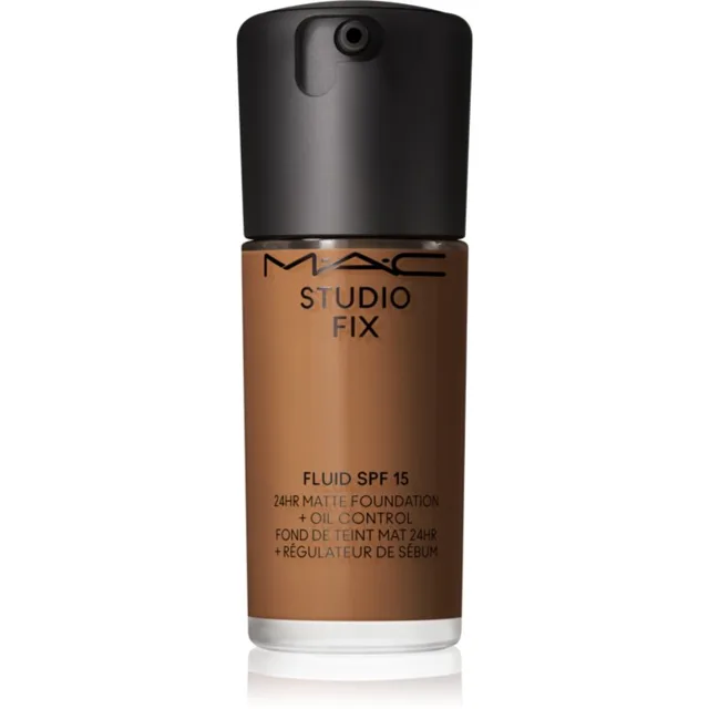 MAC Cosmetics Studio Fix Fluid SPF 15 24HR Matte Foundation + Oil Control matující make-up SPF 15 odstín NC60 30 ml
