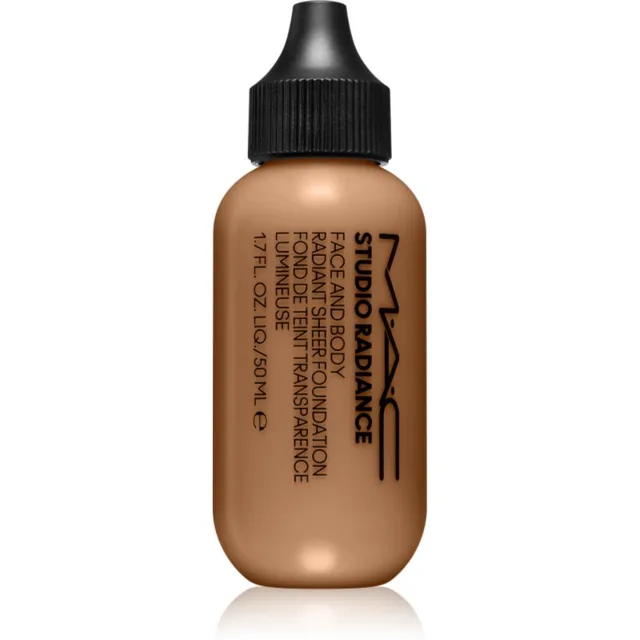 MAC Cosmetics Studio Radiance Face and Body Radiant Sheer Foundation lehký make-up na obličej a tělo odstín N5 50 ml