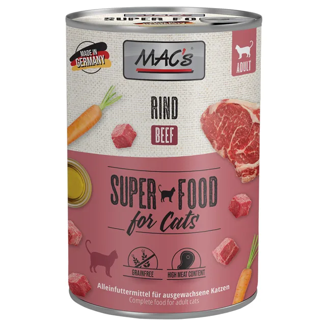 MAC's Cat 6 ks (6 x 400 g) - Losos a kuřecí