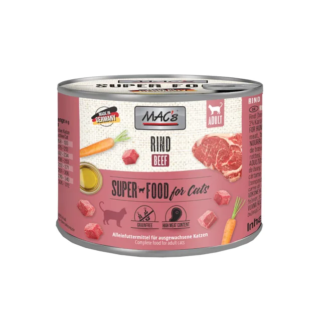 MAC's Cat 6 x 200 g - Hovězí