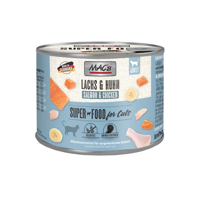 MAC's Cat 6 x 200 g - jehněčí a krůtí