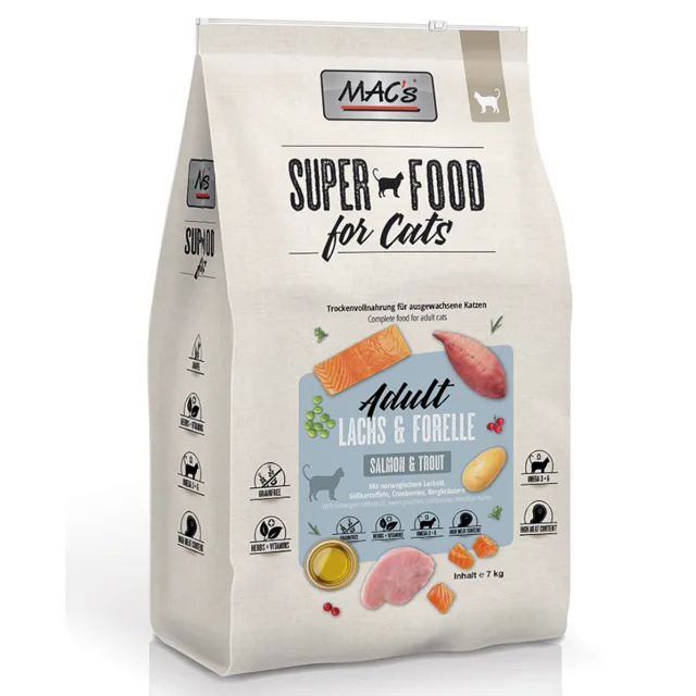 MAC's Cat Adult Losos a pstruh - 7 kg