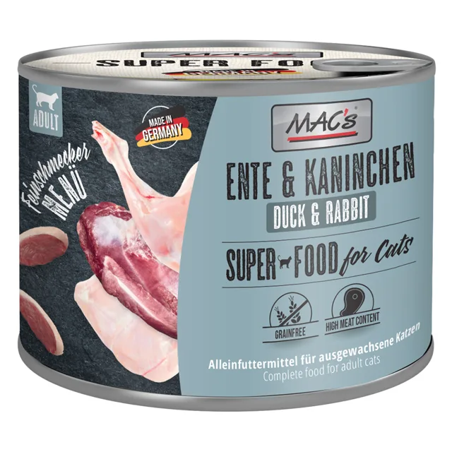 MAC's Cat Gurmán 24 x 200 g - drůbeží a losos