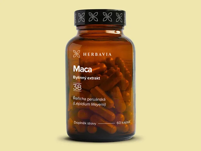 Maca  bylinný extrakt - 60 kapslí