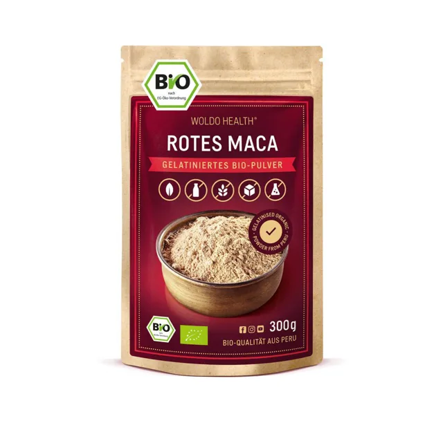 Maca červená prášek BIO, 300 g