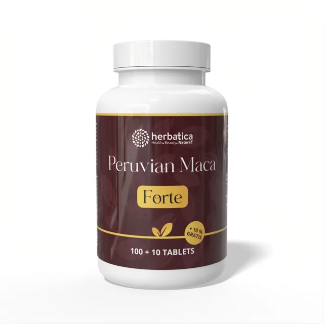 Maca Peruánská Forte 250 mg - 110 tablet - Herbatica