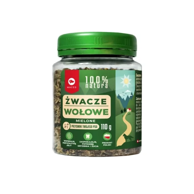MACED 100% Natura Mletý bachor ve sklenici 110g