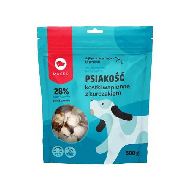 MACED Kostičky s vápníkem a kuřecím masem 500 g