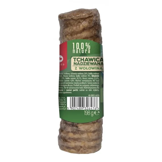 MACED MACED 100 % Natura Trachea plněná hovězím masem pro psy 120 g