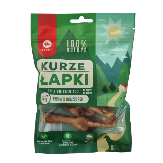 Maced Natural kuřecí pařátky - 5 kusů (75 g)