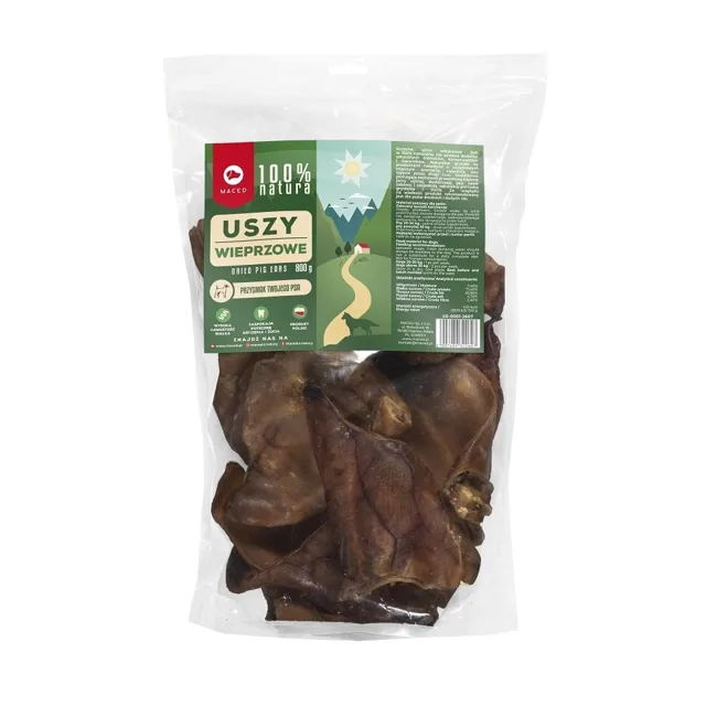 MACED Natural Vepřové ucho 800 g