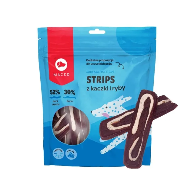 MACED proužky z kachny a tresky 500g