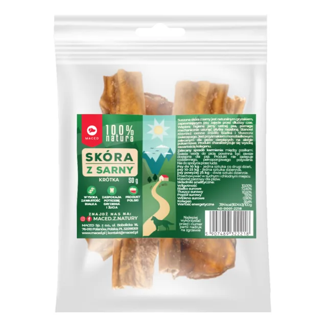 Maced srnčí kůže - 50 g (cca 6-14 cm)