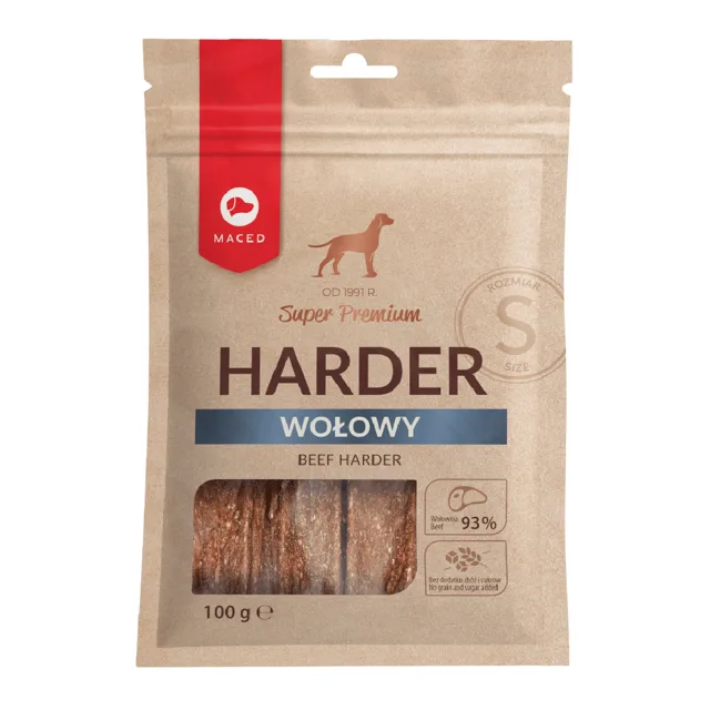 Maced Super Premium Harder hovězí - velikost S: 100 g