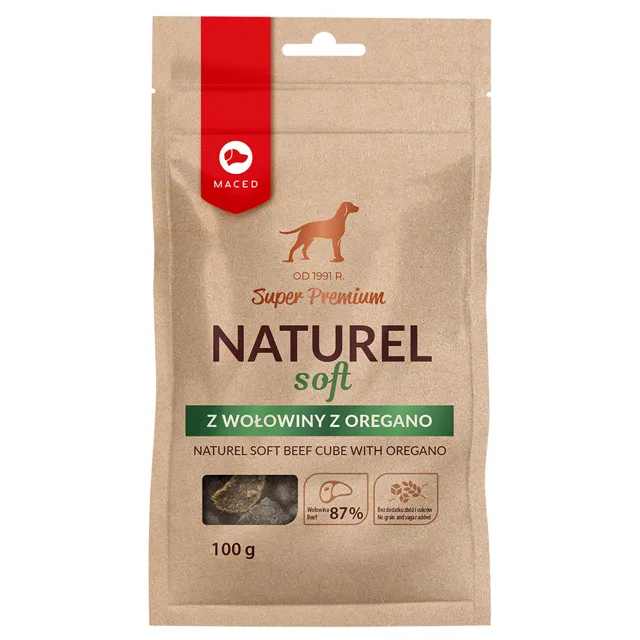 Maced Super Premium Naturel Soft Beef with Oregano - 100 g
