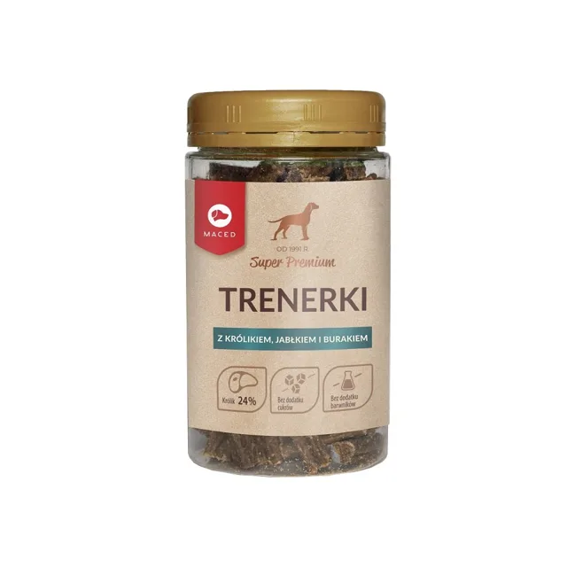 MACED Trenerki Králík, jablko a červená řepa 150 g