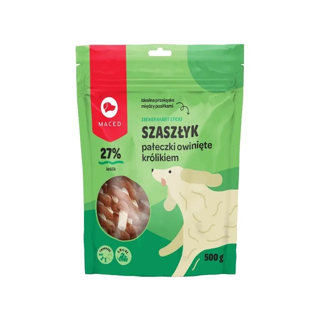 MACED tyčinky hovězí a králík 500g