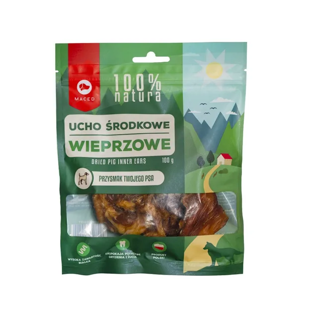 MACED Vepřové střední ucho 100 g