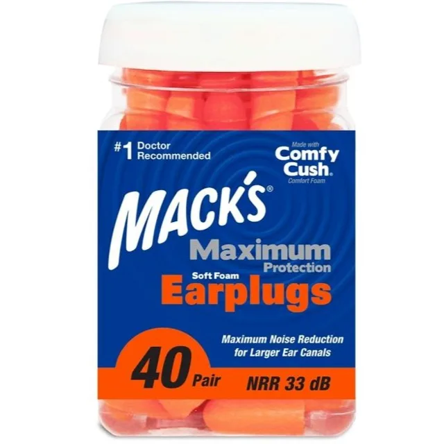 MACKS Maximum Protection špunty do uší 40 párů