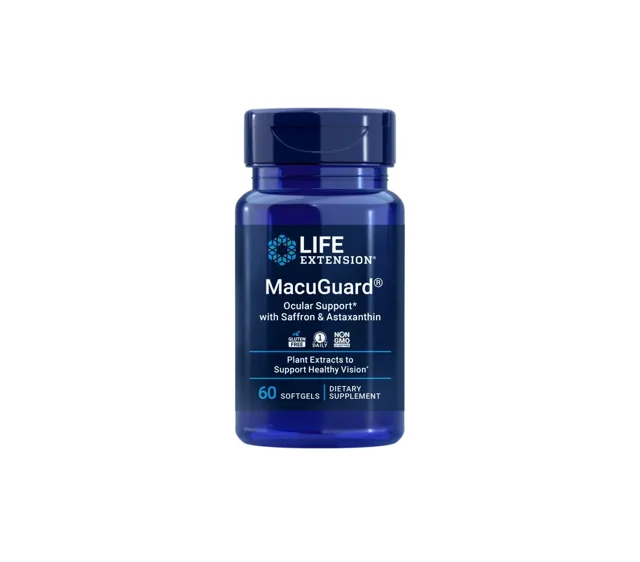 MacuGuard® Ocular Support s Astaxanthinem, 60 kapslí
