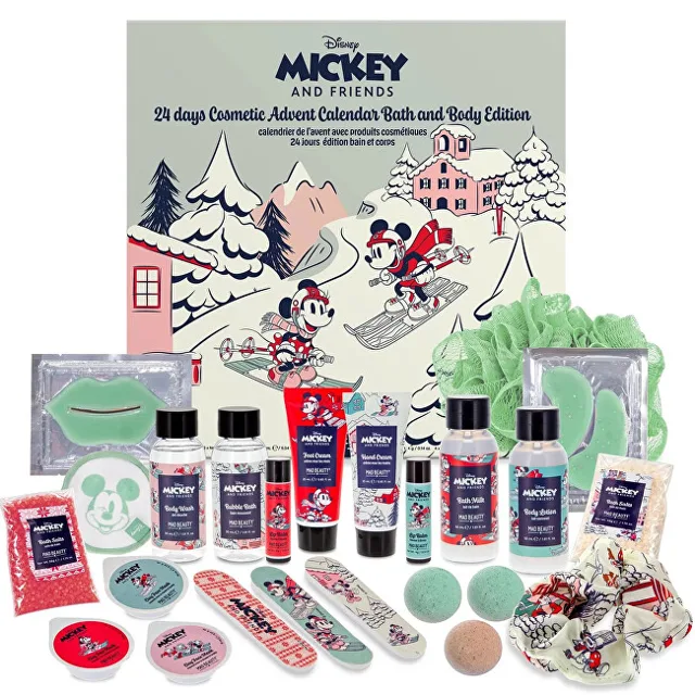 Mad Beauty Adventní kalendář Mickey Ski